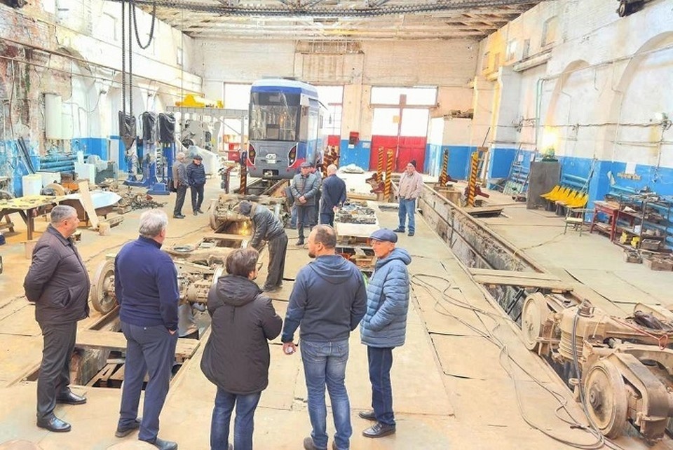    Физический износ инфраструктуры трамвайного комплекса во Владикавказе составляет 90%. Фото: Комитет Северной Осетии по транспорту