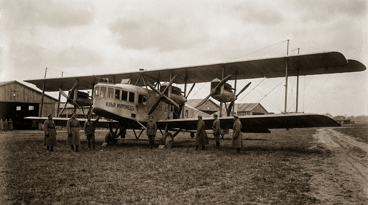«Илья Муромец» (1913 г.) — Первый в мире тяжелый бомбардировщик