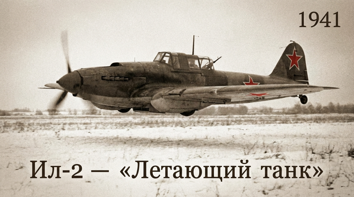 Ил-2 (1941 г.) — «Летающий танк»