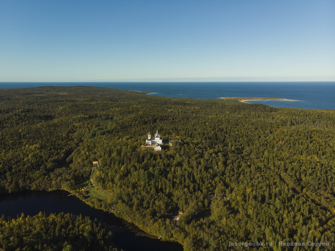 Современный вид на г. Голгофу и оз. Банное. Фото 20212 