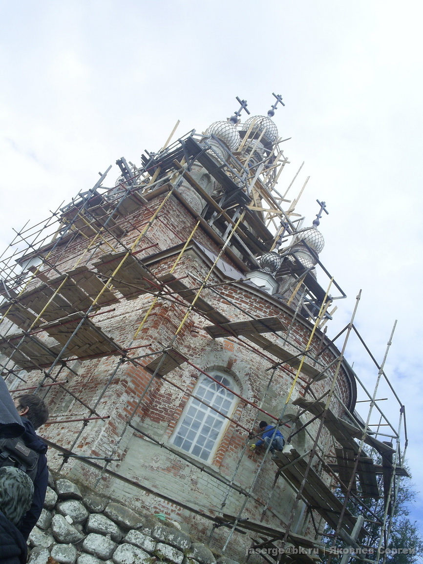 Реставрация Голгофо-Распятского скита