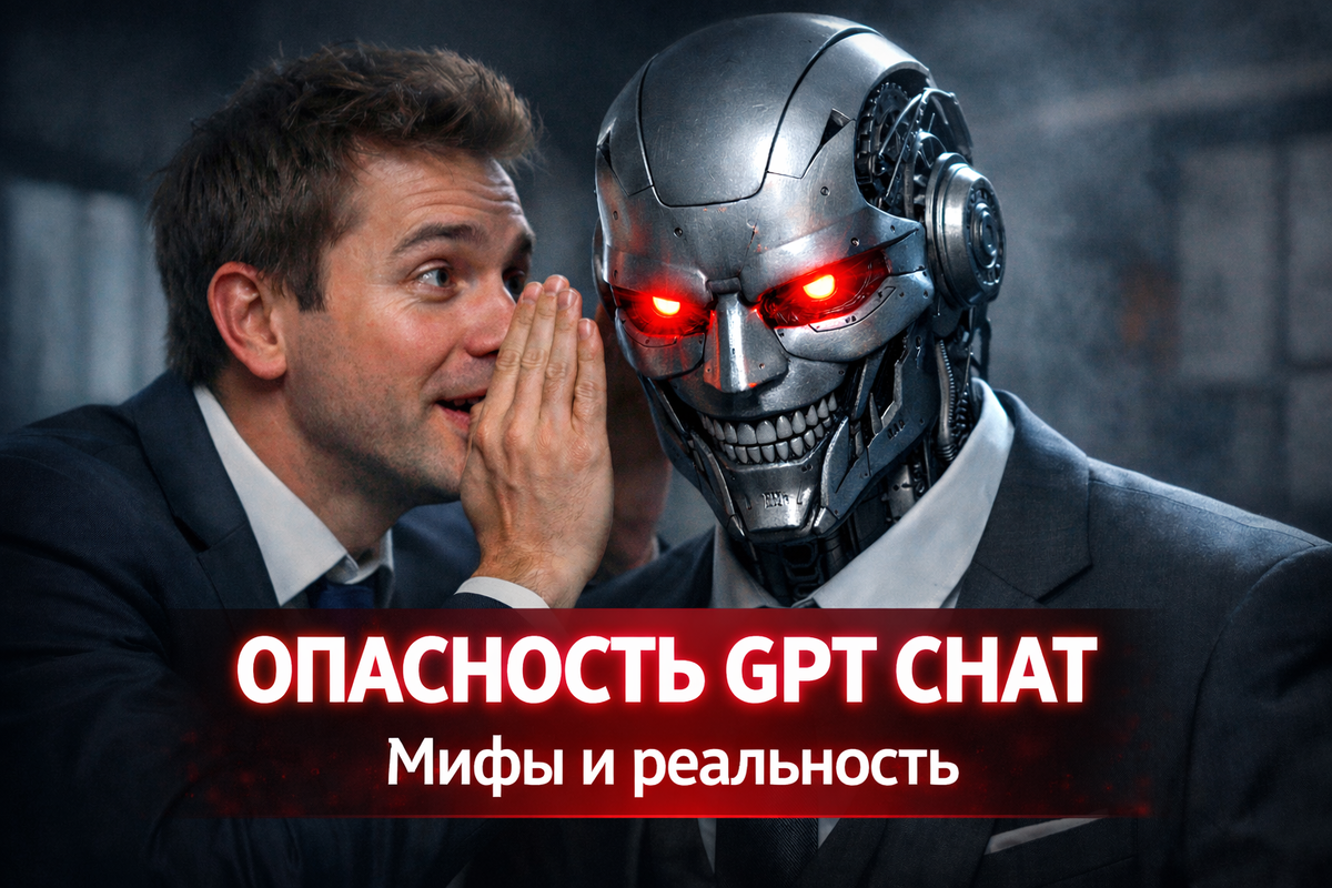 Опасность GPT CHAT. Где миф, а где реальность.