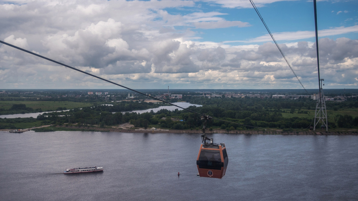    В Нижнем Новгороде отреставрировали 128-летний фуникулер