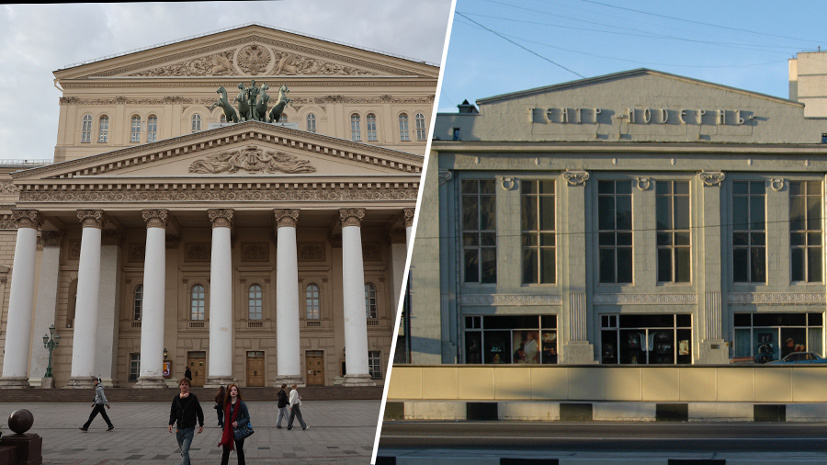     Большой Театр и театр МодернЪ / globallookpress.com / Belkin Alexey / Мощенков Алексей / PhotoXPress.ru / Legion-Media