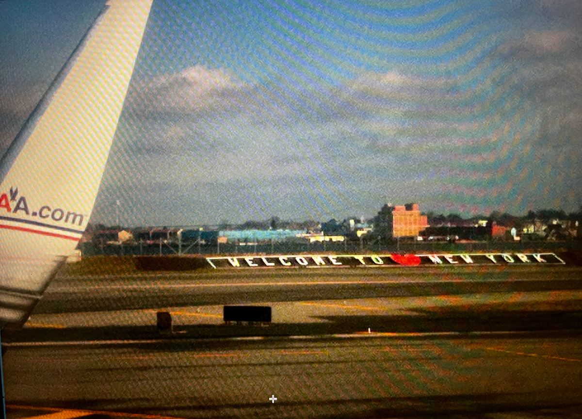 Посадка в NYC