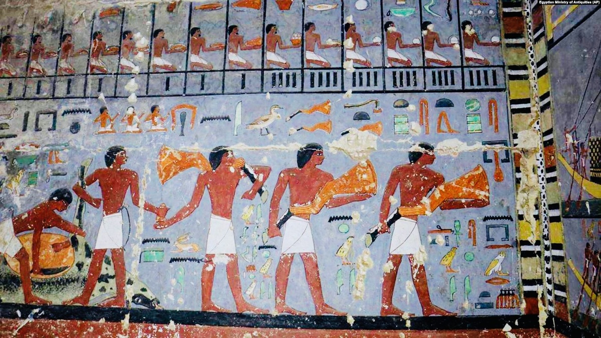 Фреска в Саккаре. Источник:https://ic.pics.livejournal.com/victorsolkin/12161934/269359/269359_original.jpg