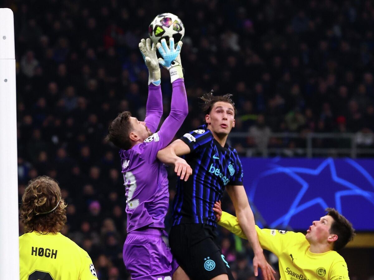    Никита Хайкин в матче против "Интера" | © Getty Images / Giuseppe Cottini