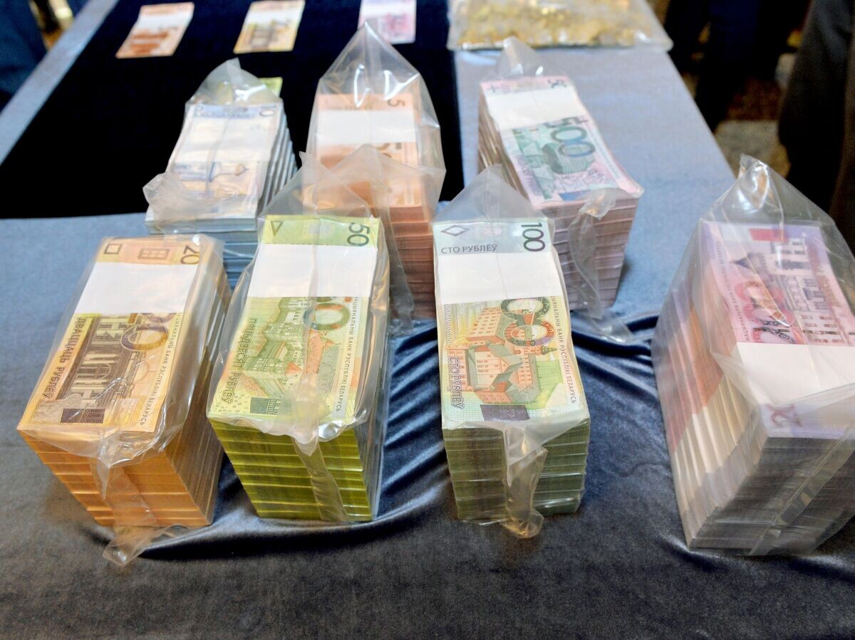    Белорусские рубли | © РИА Новости / Виктор Толочко