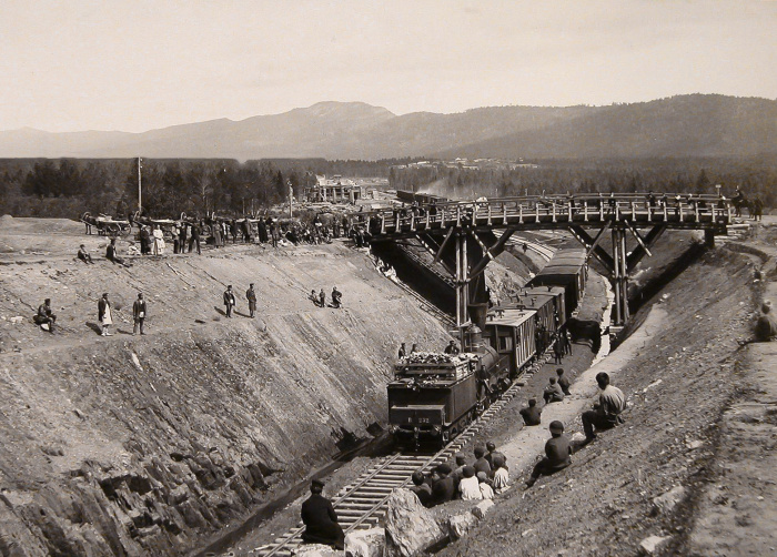    Фотоальбом. Самаро-Златоустовская железная дорога 1885-1890. Строительство Самаро-Златоустовской железной дороги