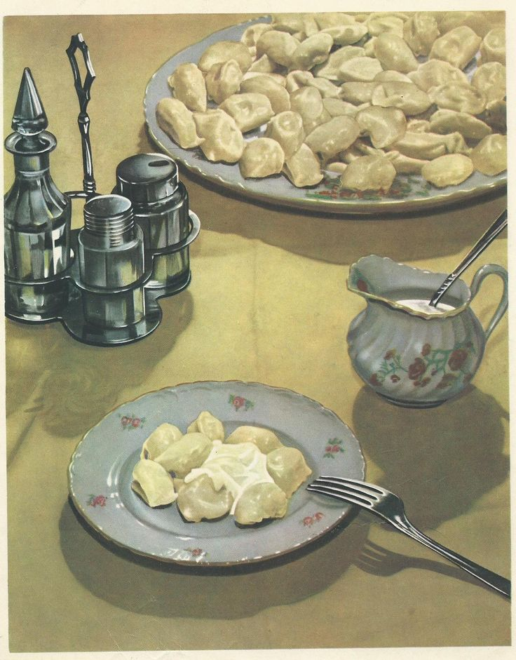 Источник "Книга о вкусной и здоровой пище", 1953 год.