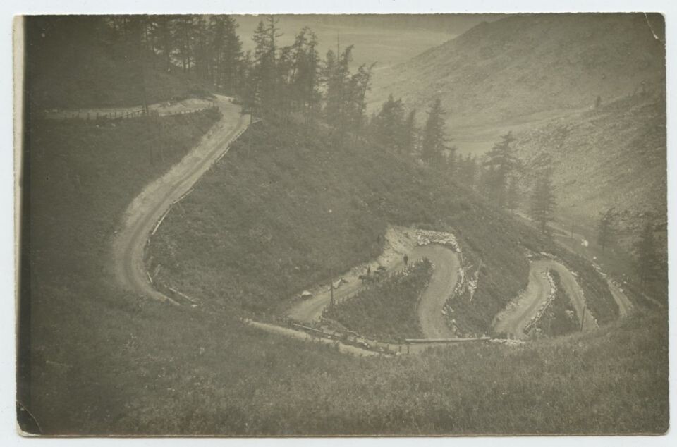    Алтай, Перевал Чике-Таман в 20 км от Онгудая к Кош-Агачу, на Чуйском тракте . Источник: goskatalog.ru, архив АГКМ