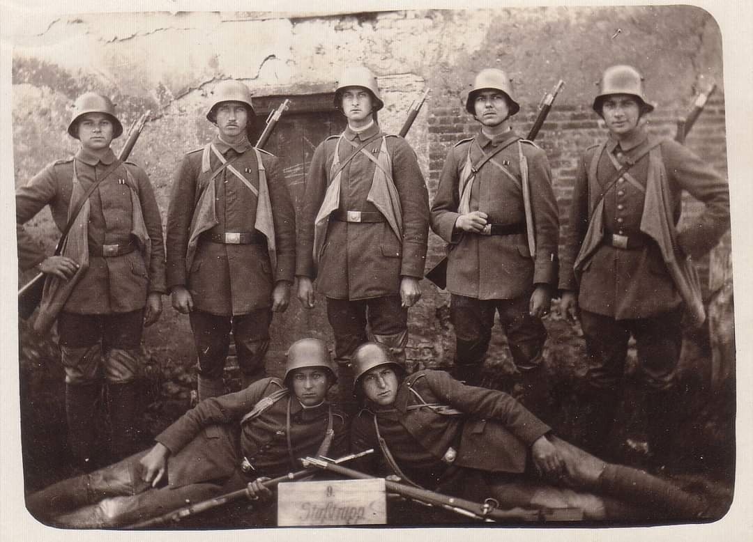 Немецкие штурмовики, 1917 год.