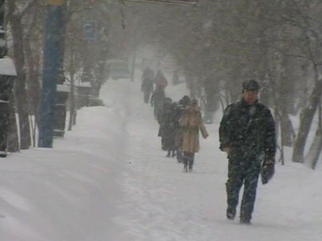    Хабаровск снегопад снежище