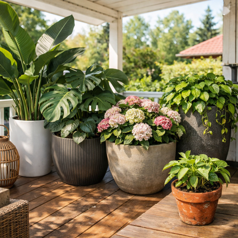    Просторные кашпо для здоровых корней Loza