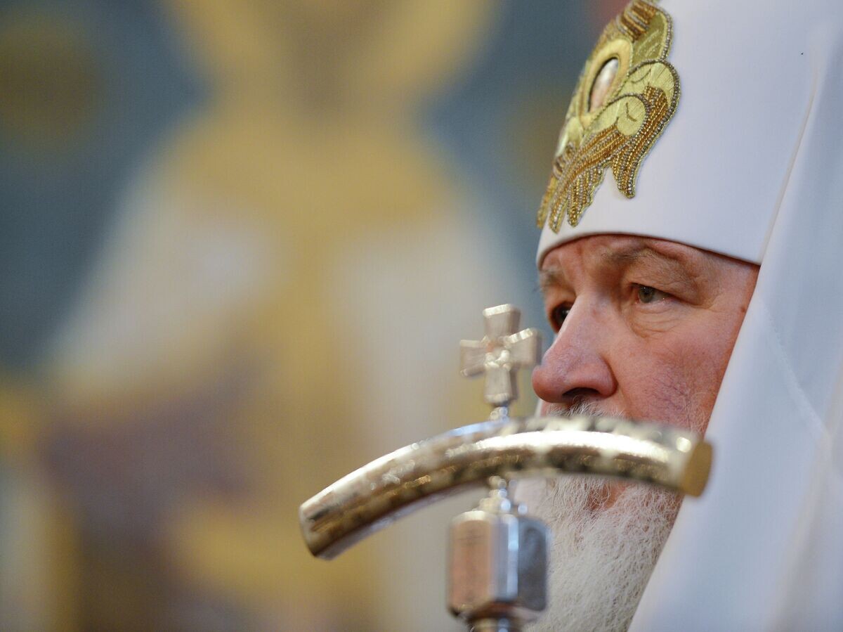    Патриарх Московский и всея Руси Кирилл на богослужении | © РИА Новости / Владимир Астапкович