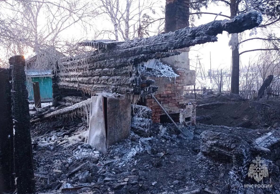    Пожар частный дом печь