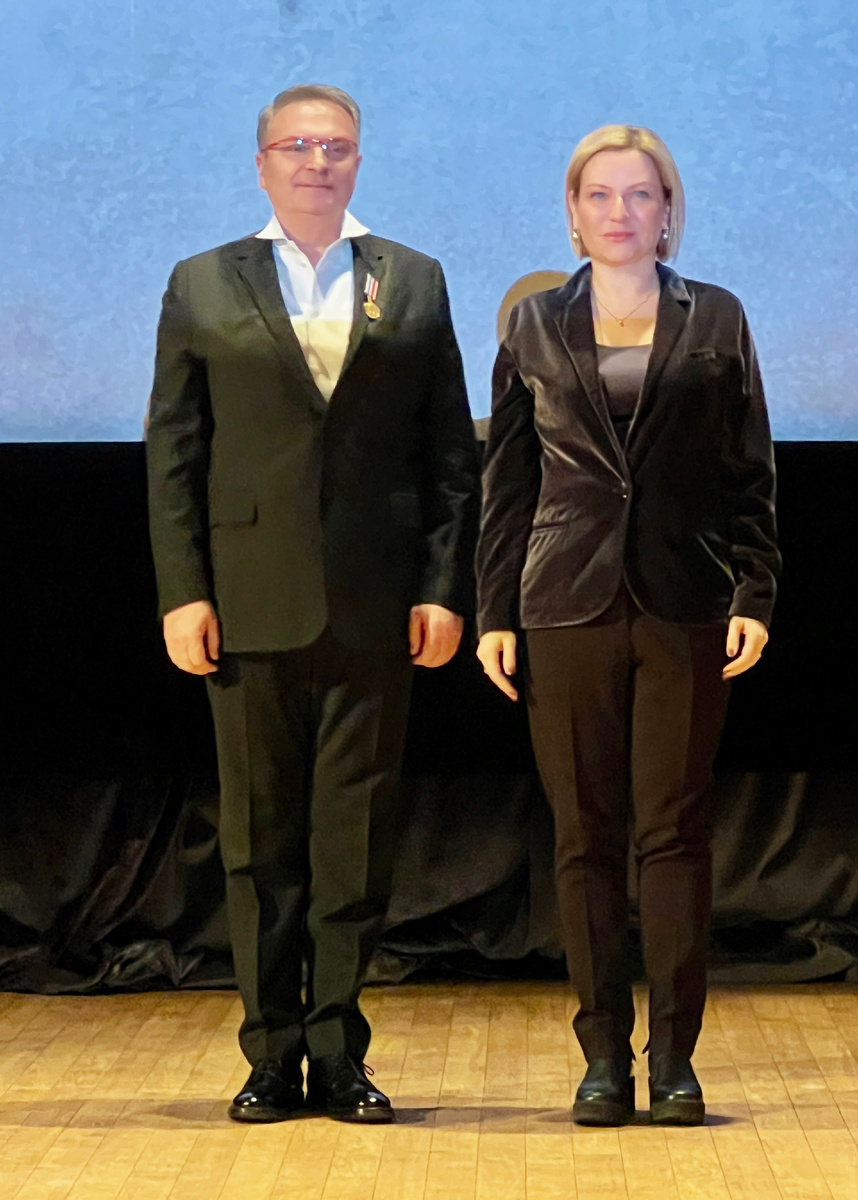 Александр Добронравов и Ольга Любимова