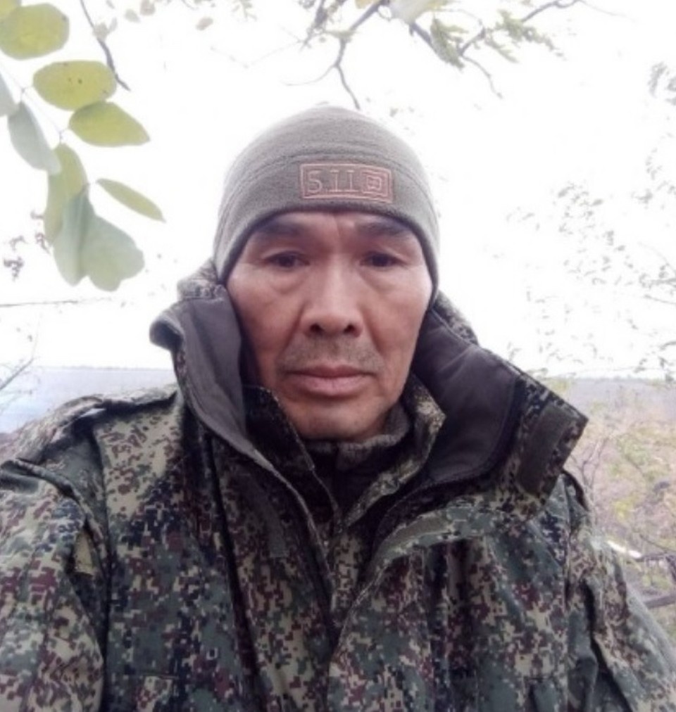    Шолбан Монгуш не мог не уйти на фронт за своим сыном. Фото: архив семьи.