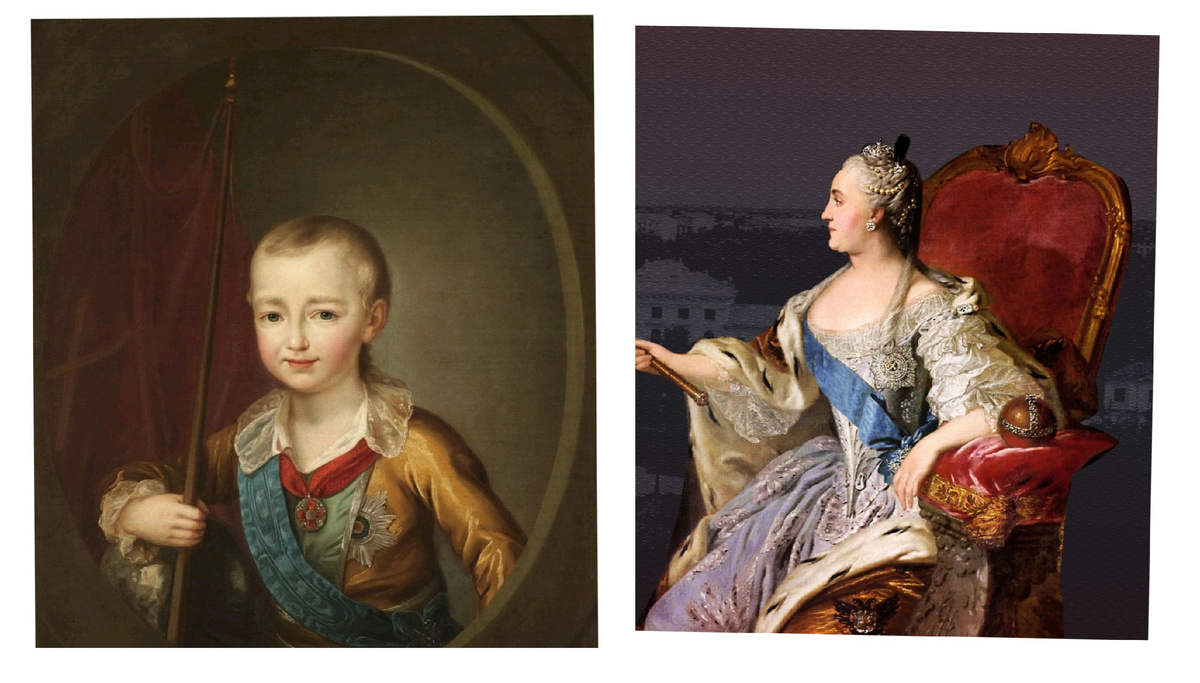 Фото взято из открытых источников (Екатерина 2 и Александр 1) 