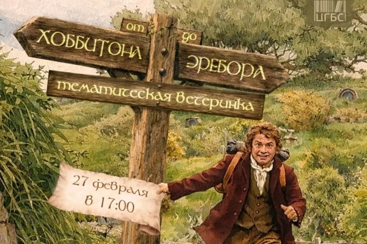    Астраханцев зовут к Бильбо Бэггинсу: в центре города пройдет Tolkien-party