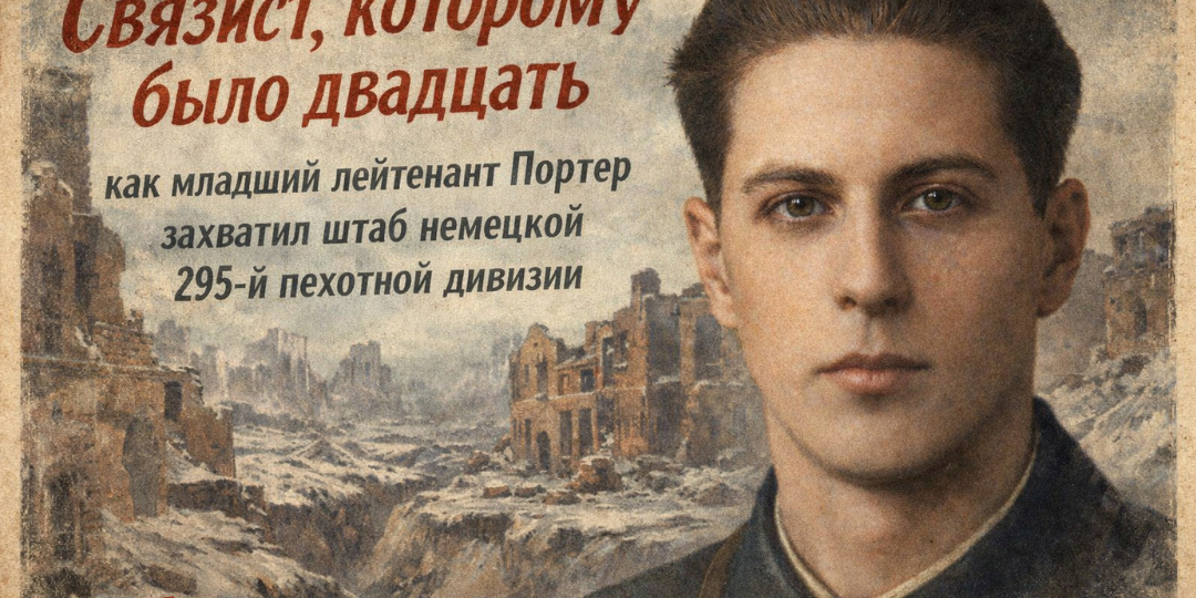 Связист, которому было двадцать: как младший лейтенант Портер захватил штаб немецкой 295-й пехотной дивизии