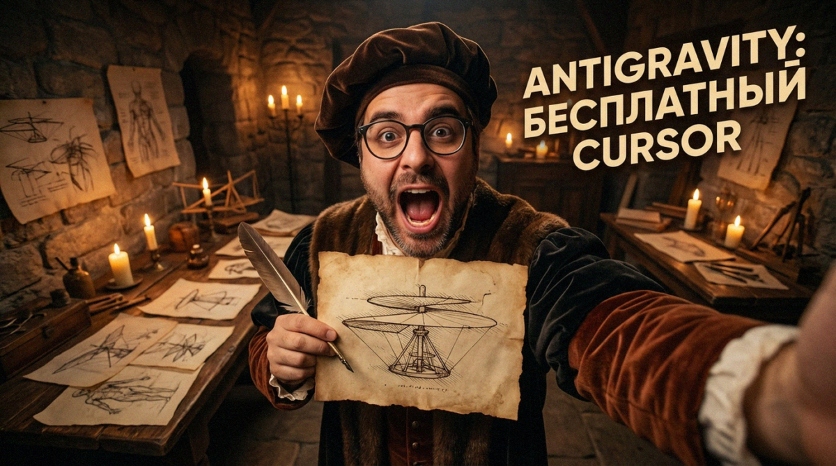    Google Antigravity доступен в России как замена Cursor. Артур Хорошев