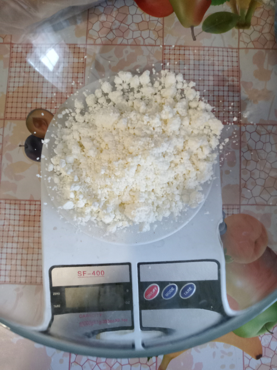 Творог 80-90 гр. ( На одну порцию)