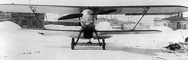 25.02.1926 год - Летчик В.Н. Филиппов выполнил на двухместном истребителе 2И-Н1 (ДИ-1), конструкции Н.Н.Поликарпова, два первых полета;