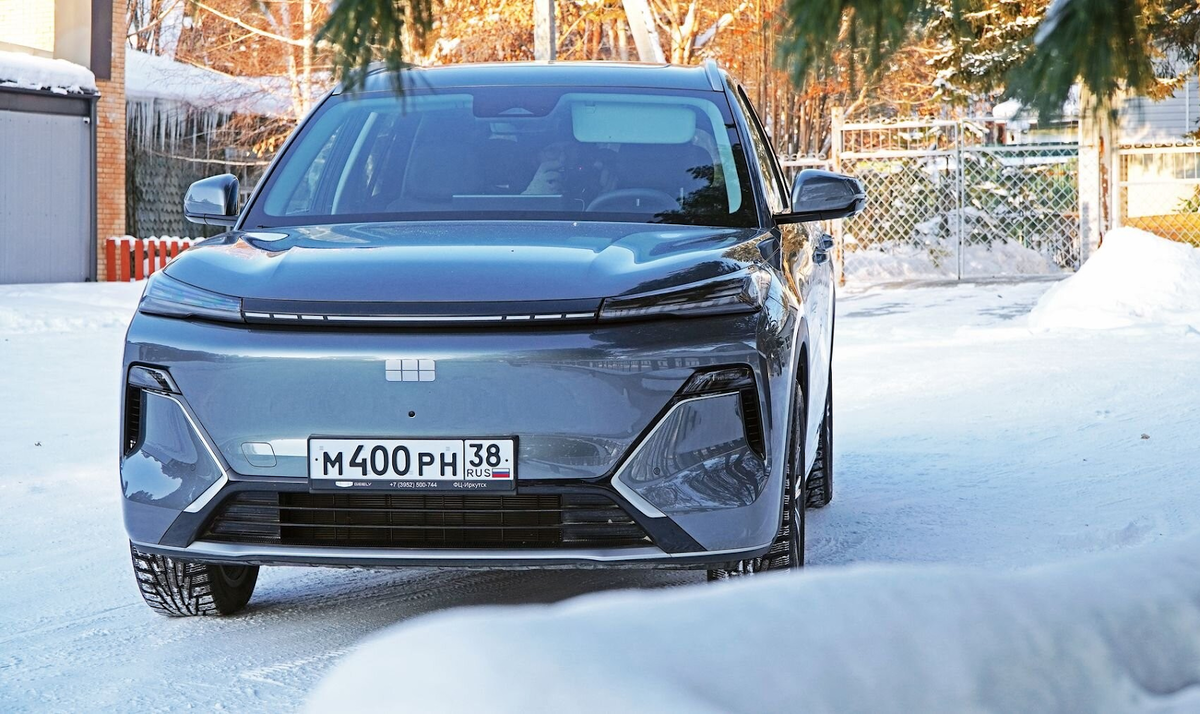 Гибридный кроссовер Geely EX5 EM-i перед испытаниями в суровых условиях