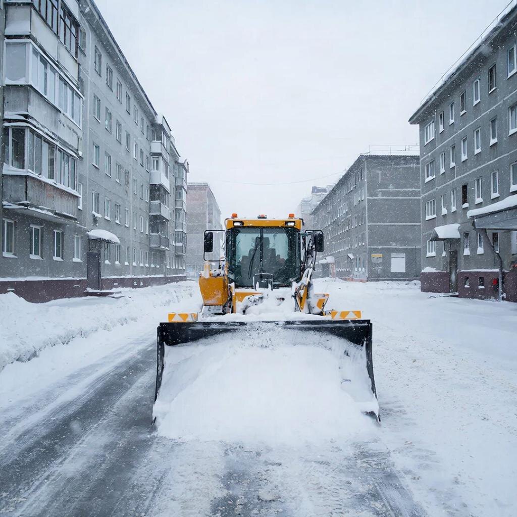 Несанкционированные снегоотвалы несут риски для жителей и городской среды.  Фото: Изображение сгенерировано нейросетью / Станислав Казаченко