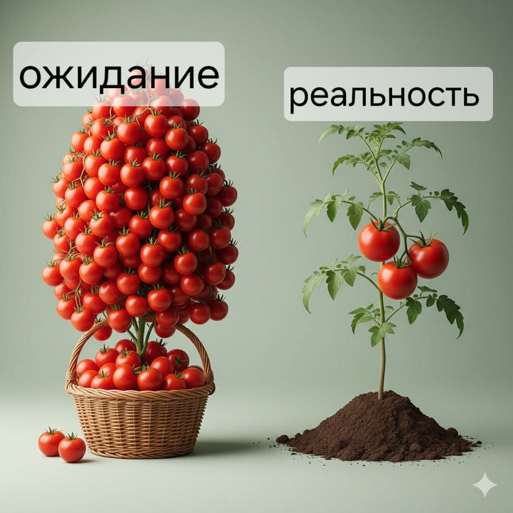 Да, ожидание и реальность не всегда совпадают.