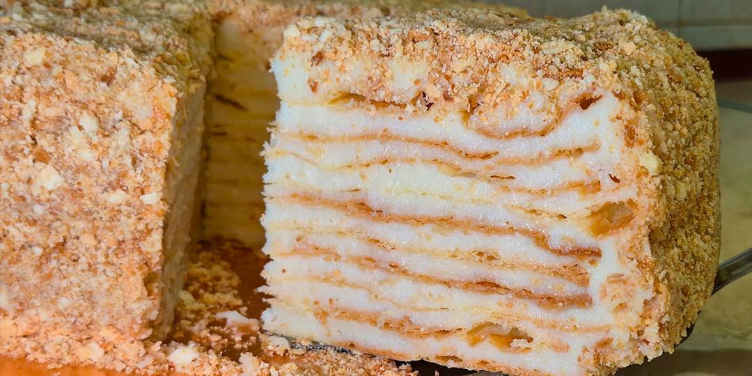 Торт Наполеон классический рецепт с заварным кремом. Как быстро и просто приготовить вкусный Наполеон