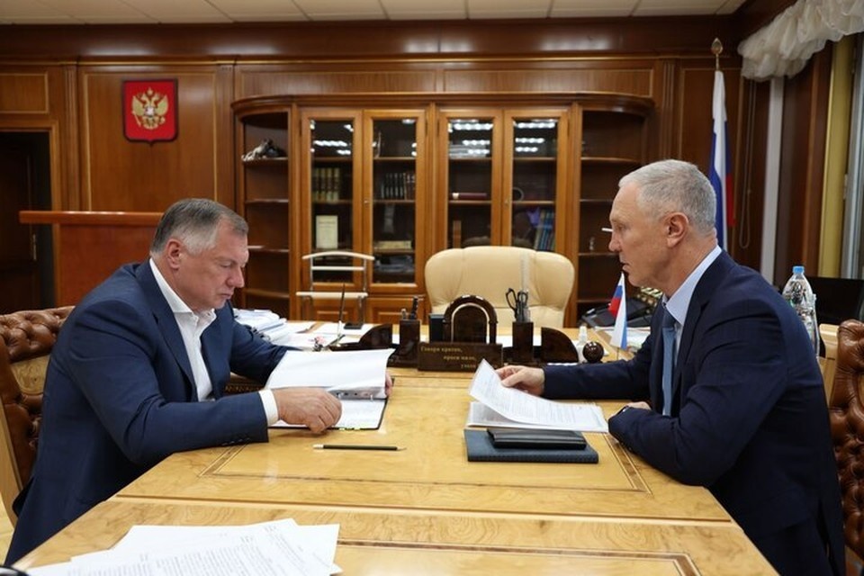    Намечается капремонт МКД в Херсонской области при поддержке правительства РФ. Фото: тг-канал Владимира Сальдо