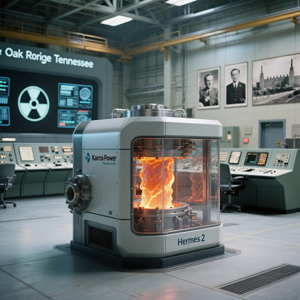Фото: атомный реактор Kairos Power. Источник: iXBT.com