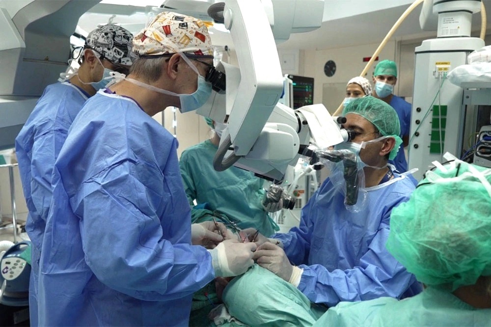    Операция по пересадке лица длилась почти сутки. / vallhebron.com