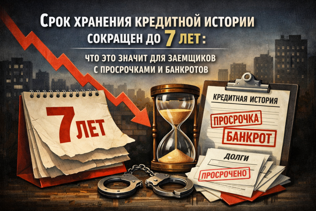    Новый закон о КИ: обнулится ли история за 7 лет для банкротов и должников? Редакция РИКС