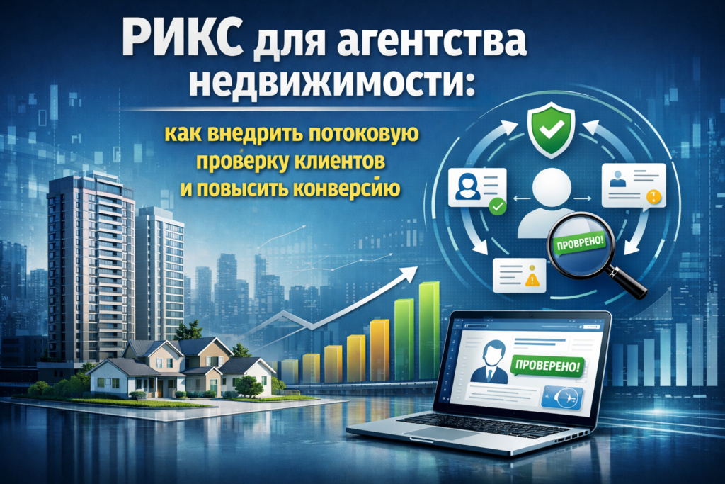    РИКС для АН: как потоковая проверка клиентов повышает конверсию в ипотеку Редакция РИКС