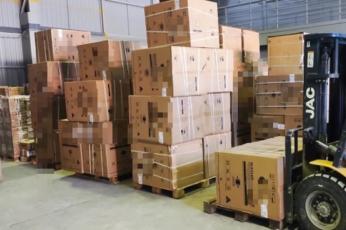    Тюменские таможенники остановили незаконный ввоз стиральных машин