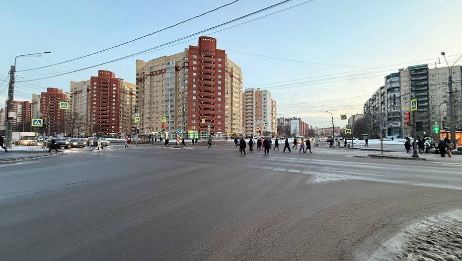    Возможные выходы с "Улицы Доблести" на пересечении Ленинского проспекта с проспектом Кузнецова Автор фото: telegram-канал "Подземник"/t.me/podzemnik_spb