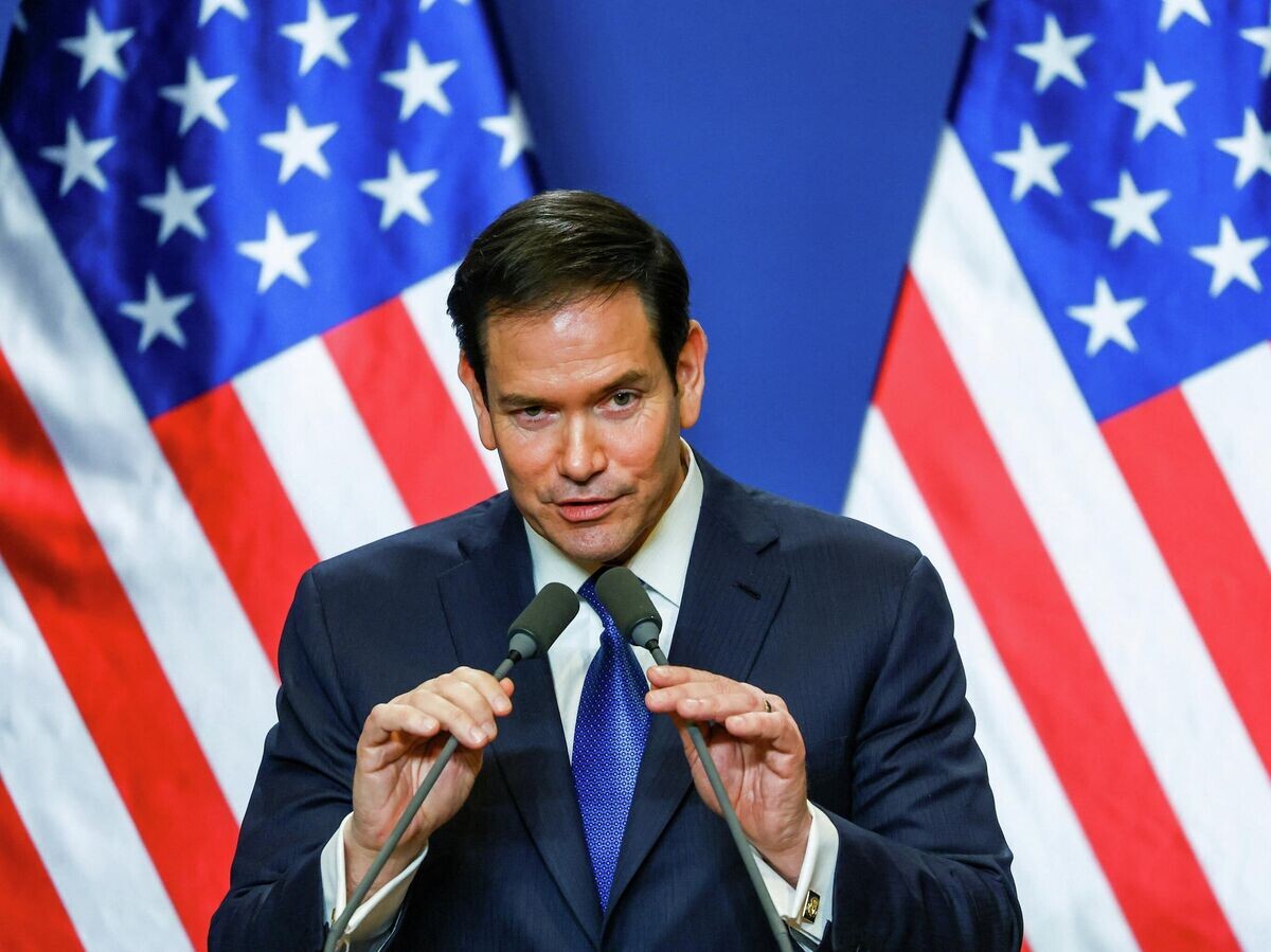    Госсекретарь США Марко Рубио на совместной пресс-конференции с премьер-министром Венгрии Виктором Орбаном | © REUTERS / Bernadett Szabo