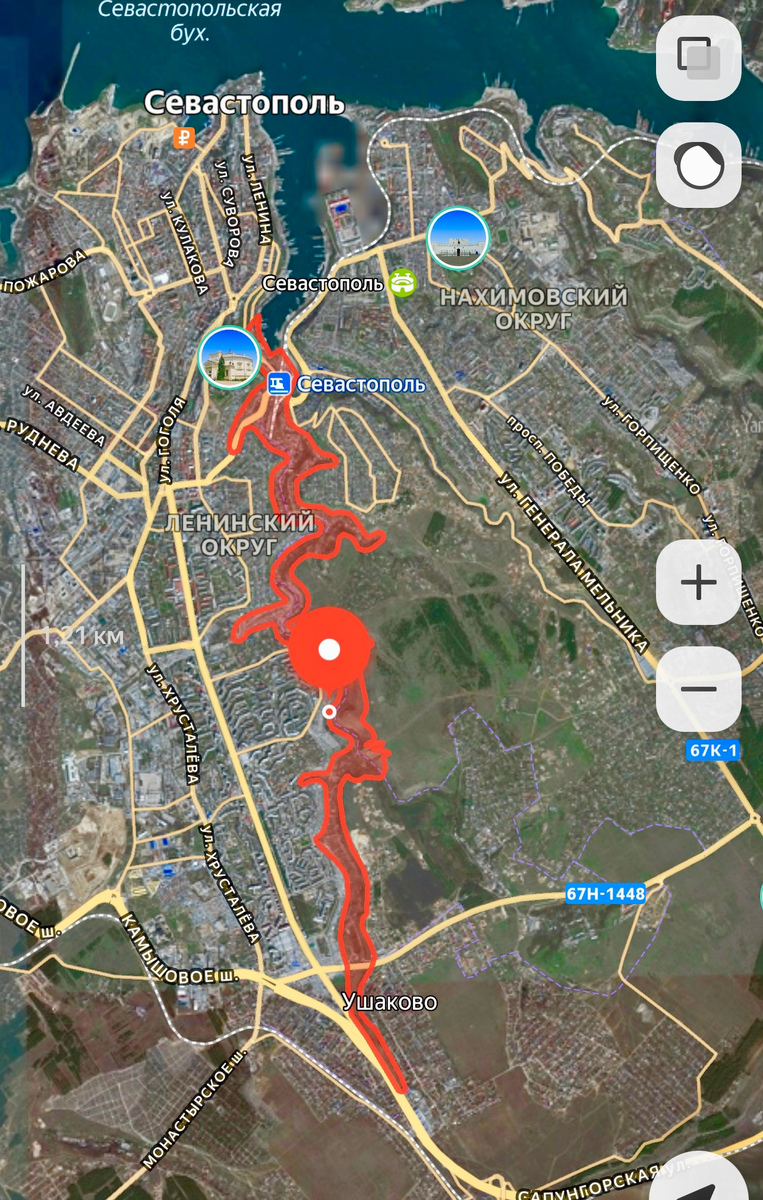 Спрандинакина балка. Севастополь 