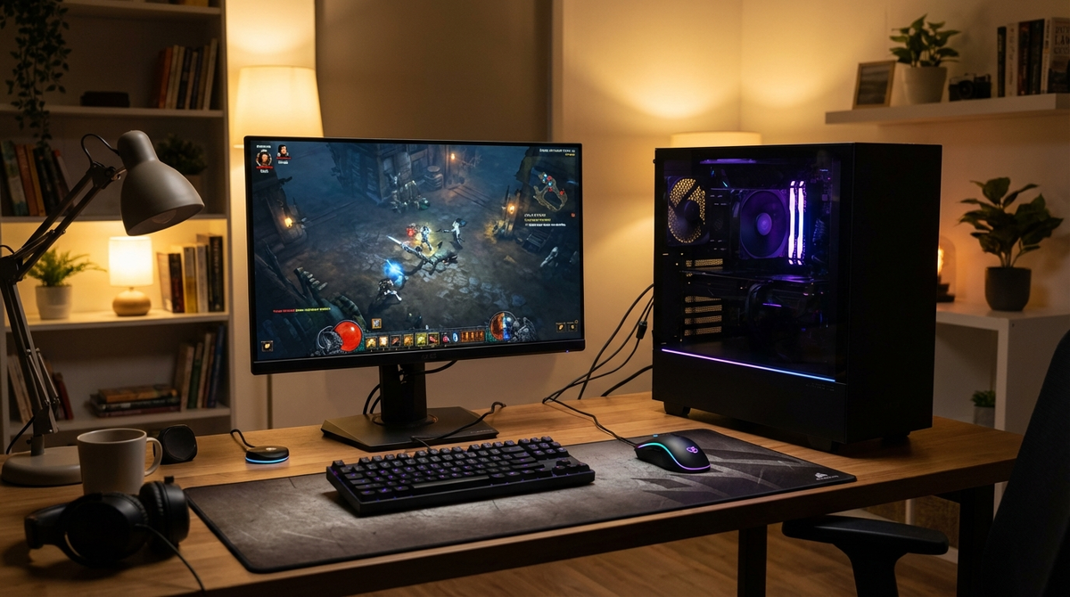 готовый ПК с монитором