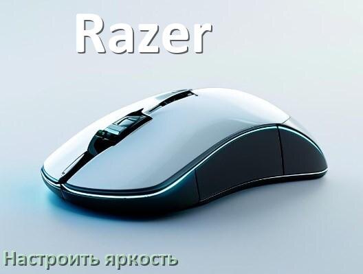 
Как на мыши Razer увеличить яркость подсветки или уменьшить в Windows 10 и 11