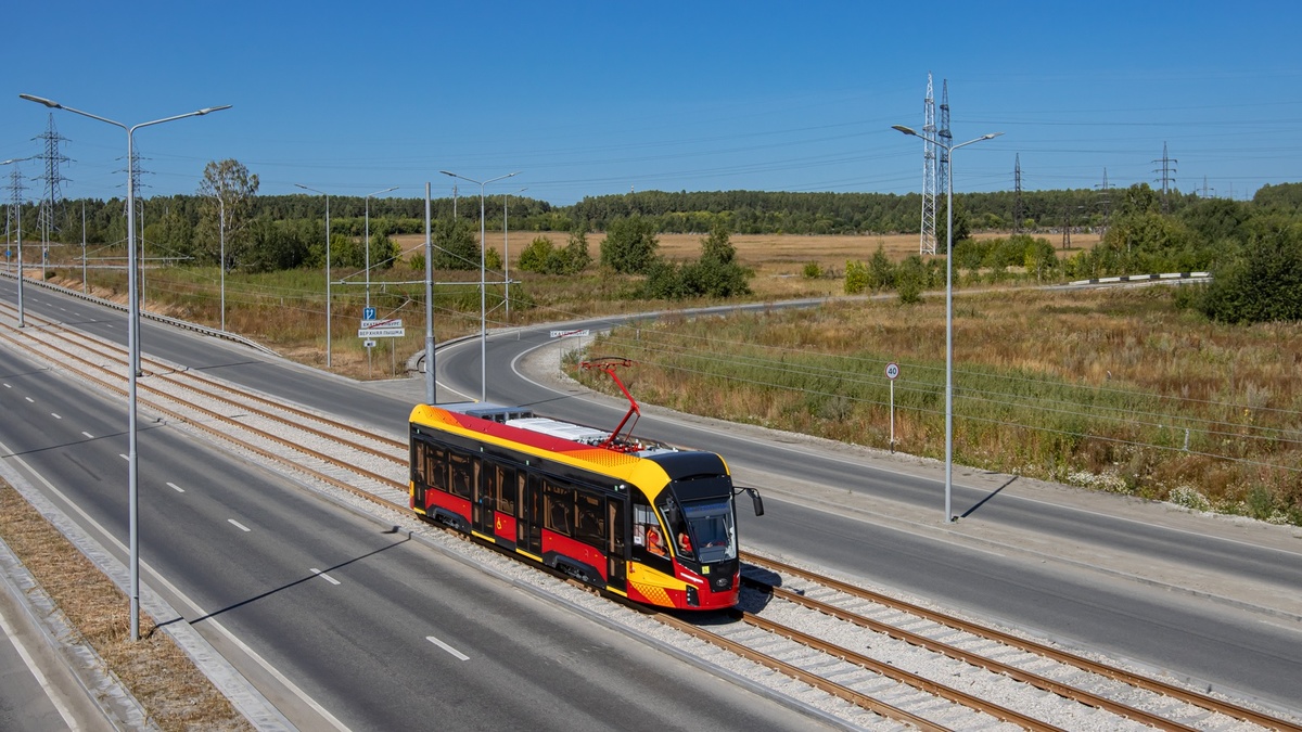 Междугородный трамвай Екатеринбург - Верхняя Пышма. Фото сайта gortrans.org