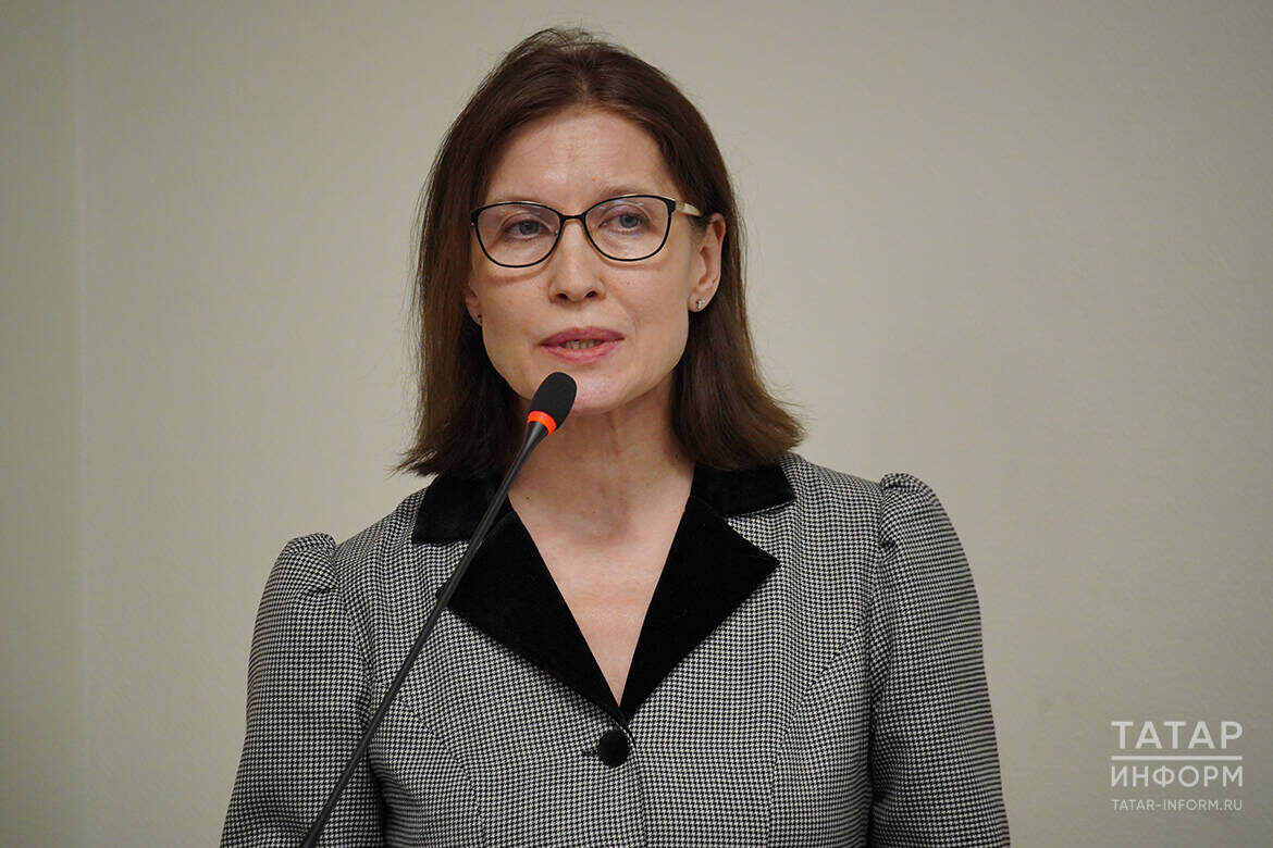 Гузель Гатауллина отметила, что в 2025/2026 учебном году доля учителей в возрасте до 35 лет увеличилась с 20% до 20,4%Фото: © Владимир Васильев / «Татар-информ»