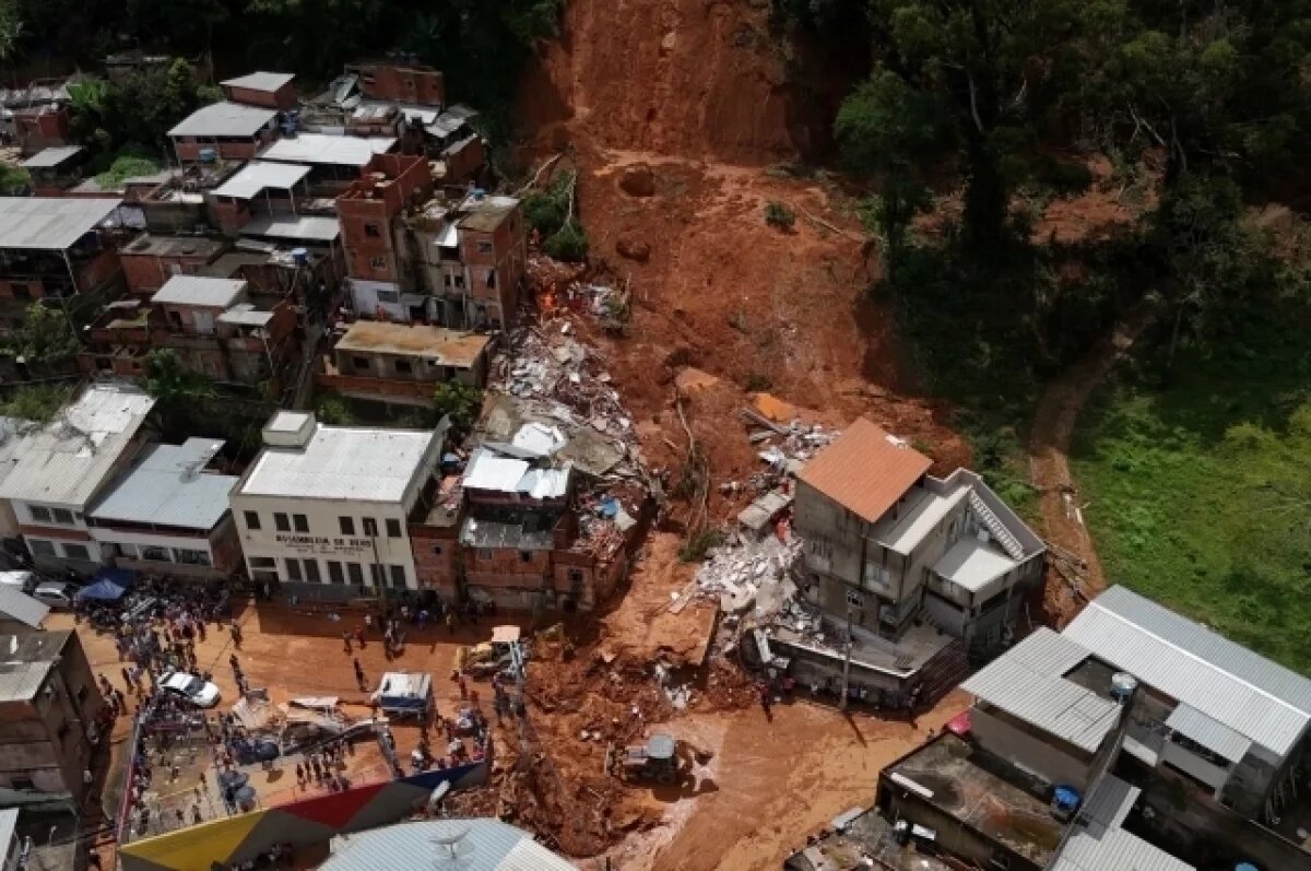    Из-за ливней в Бразилии погибли 30 человек и 39 пропали без вести