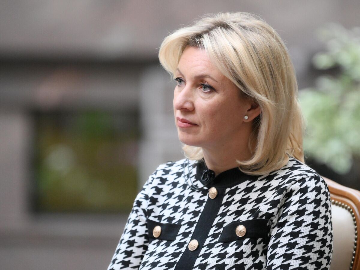    Интервью официального представителя МИД РФ М. Захаровой агентству РИА Новости© РИА Новости . Максим Блинов