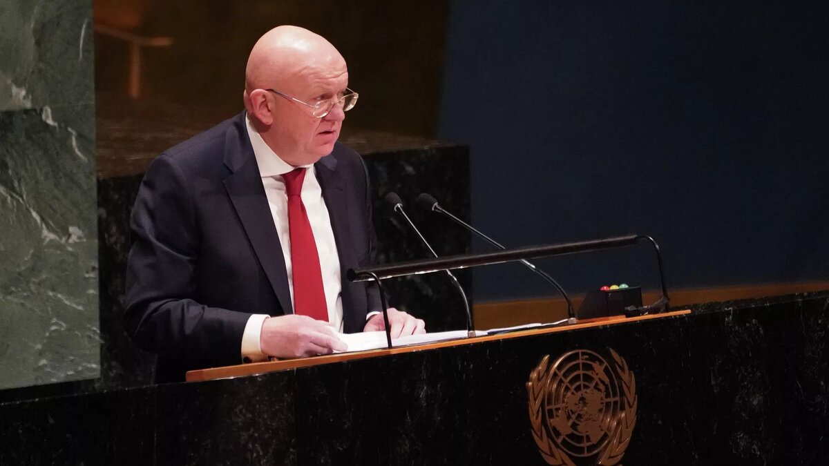 Постоянный представитель РФ при ООН Василий Небензя / © Sputnik / Брайан Смит 