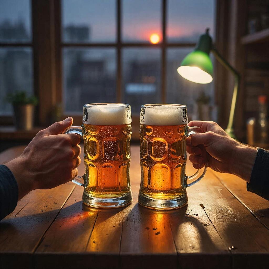 Студеное пиво и предчувствие праздника.