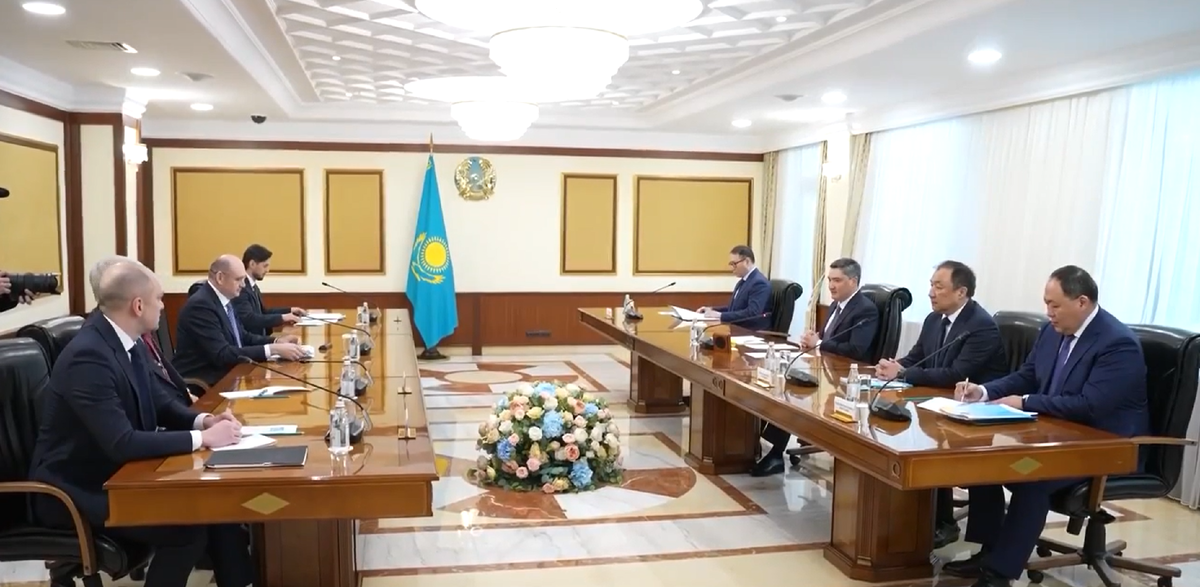 Скриншот с видео: Пресс-служба Премьер-министра Республики Казахстан